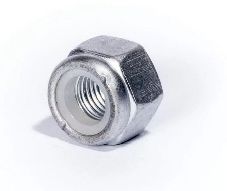 Гайка М12*1,25 с нейлоновым кольцом