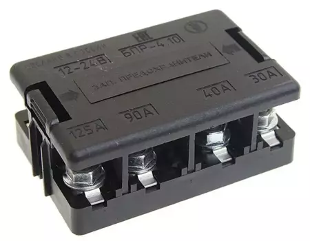 Блок предохранителей БП-4 10