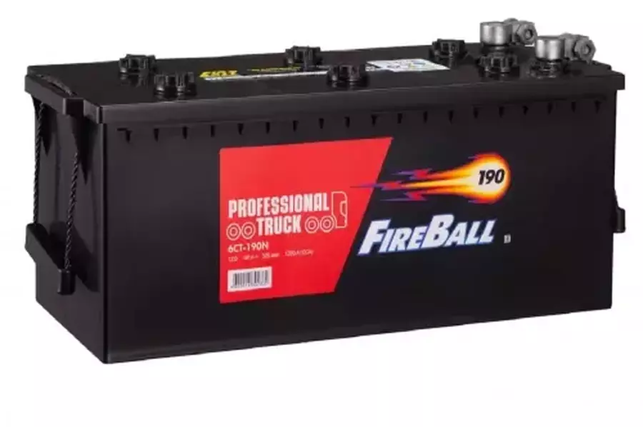 Аккумулятор FIRE BALL 6CT-190(4) N (Конус пер.кл)